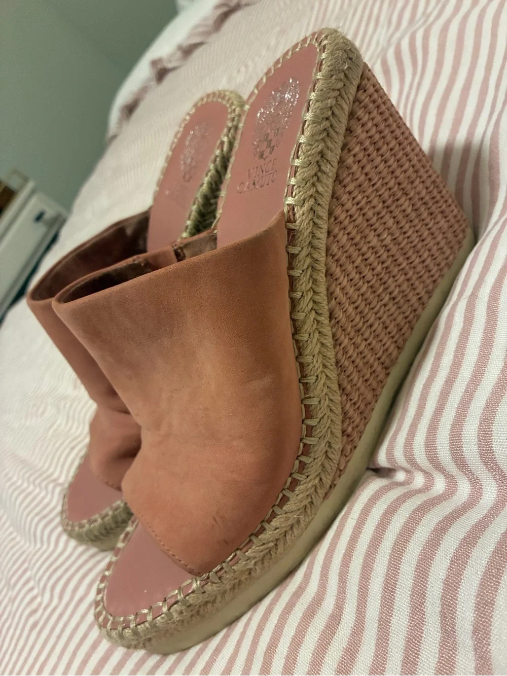 Vince Camuto soft suede